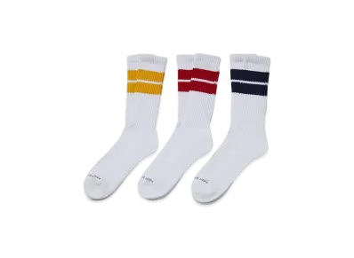 FRUIT OF THE LOOM American Cotton Line Crew Socks 3Set "Multi"