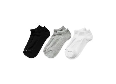 FRUIT OF THE LOOM American Cotton Basic Ankle Socks 3Set "Multi"