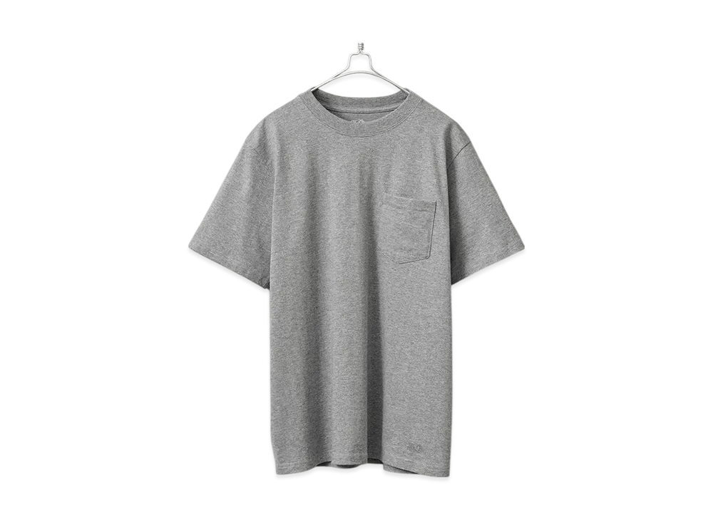 FRUIT OF THE LOOM Heavy Ounce S/S Pack Pocket T-Shirt "M.Gray"