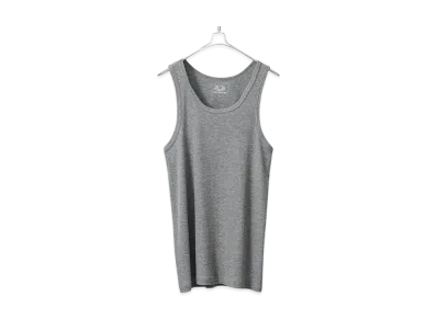 FRUIT OF THE LOOM 3P Pack Ribbed Tank Top "M.Gray"