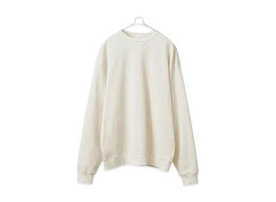 FRUIT OF THE LOOM Waffle Thermal Sweatshirt "White"