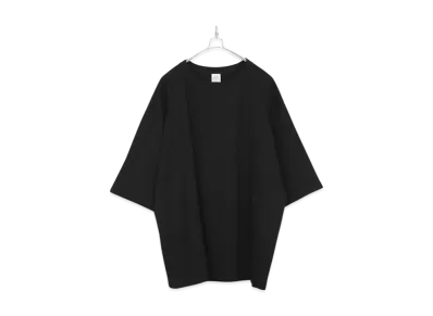 FRUIT OF THE LOOM Heavy Ounce 5/4 Sleeve Oversized T-Shirt "Black"