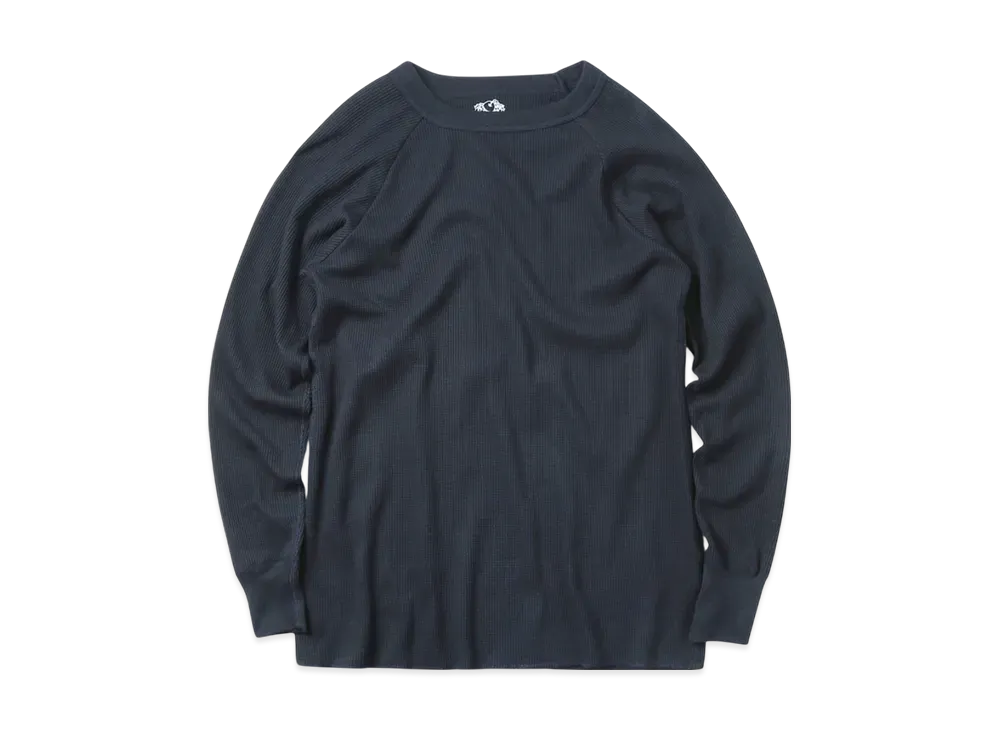 FRUIT OF THE LOOM L/S Thermal Crew Neck T-Shirt "Navy"