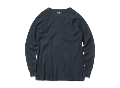 FRUIT OF THE LOOM L/S Thermal Crew Neck T-Shirt "Navy"