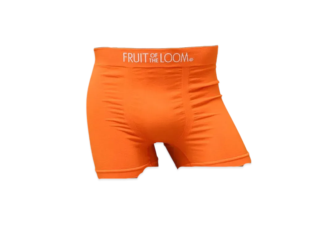 FRUIT OF THE LOOM Basic Boxer Briefs "Orange"