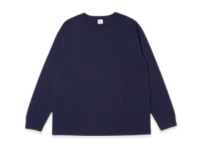 FRUIT OF THE LOOM T-Shirt Long Sleeve Heavy Ounce "Blue"