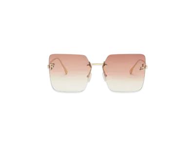 FENDI First Crystal "Gold/Pink"