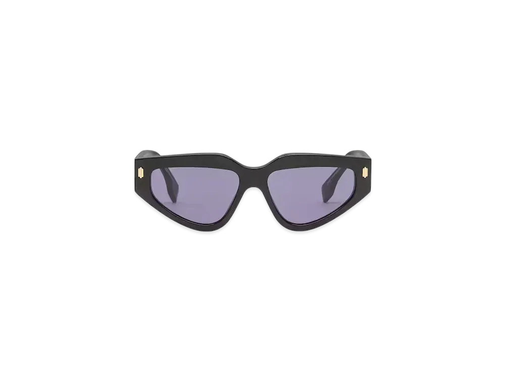FENDI Roma Acetate Sunglasses "Black"