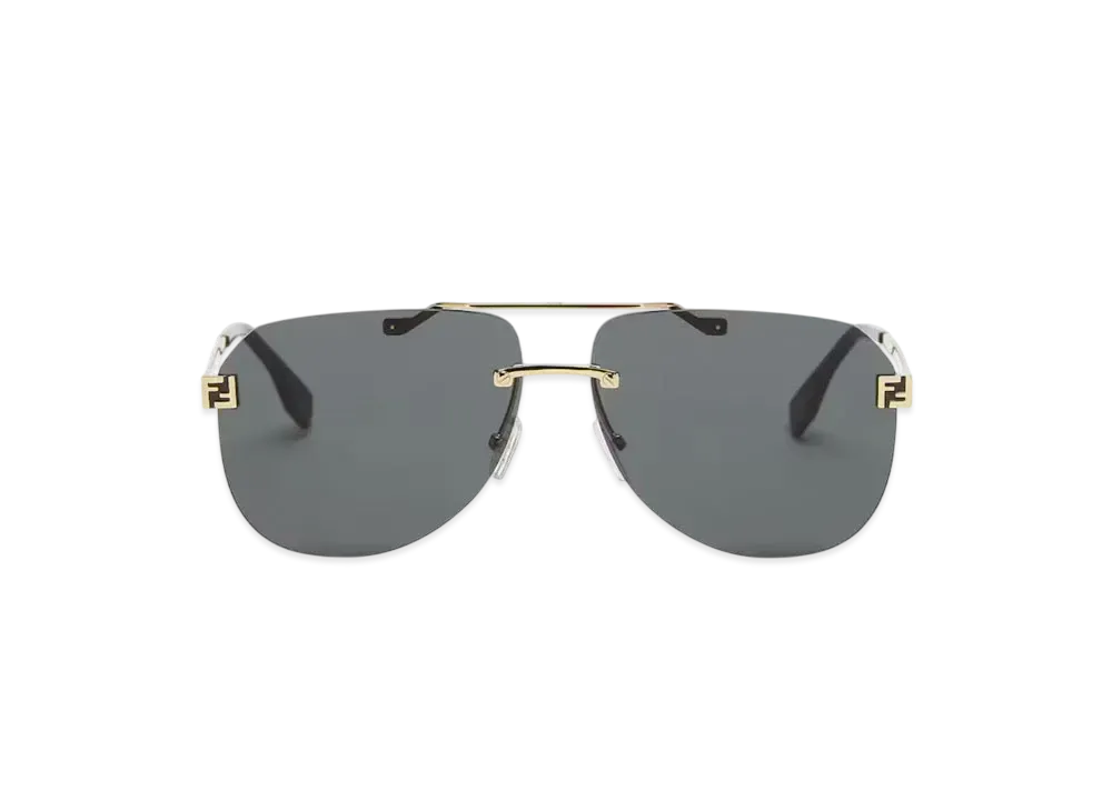 FENDI Sky Metal Sunglasses "Gold"