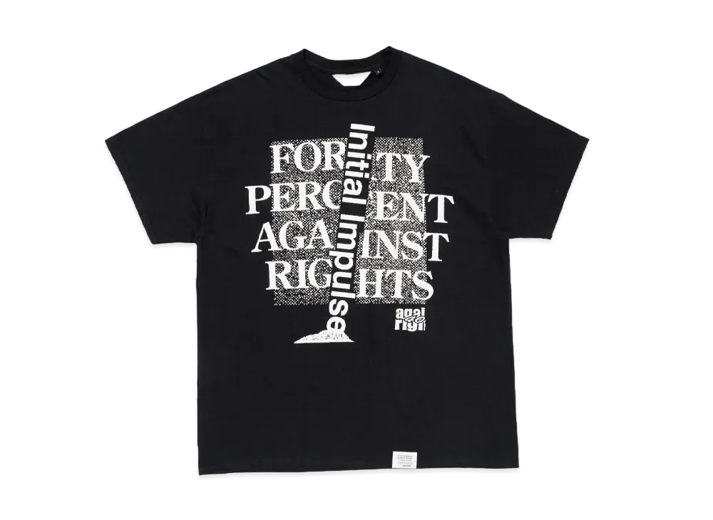 FORTY PERCENT AGAINST RIGHTS Event Special T-Shirt "Black"