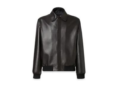 FENDI Leather Blouson "Black"