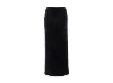FENDI Women's Velvet Skirt "Midnight Blue"
