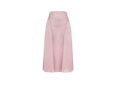 FENDI Women's Skirt FF Silk "Pink"