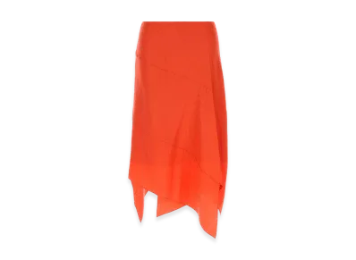FENDI Women's Silk Skirt "Coral"