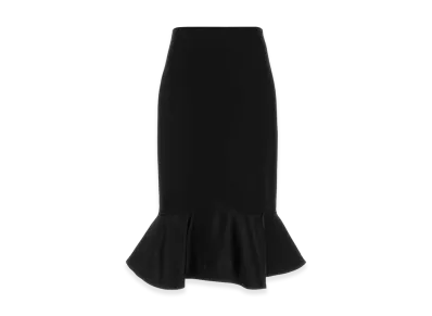FENDI Women's Wool Skirt "Black"