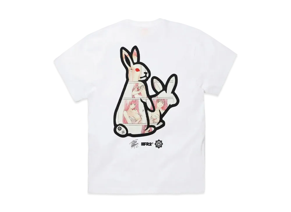 FR2 x Tatsuya Egawa x Shota Nakatsugawa Back Icon T-shirt "White"