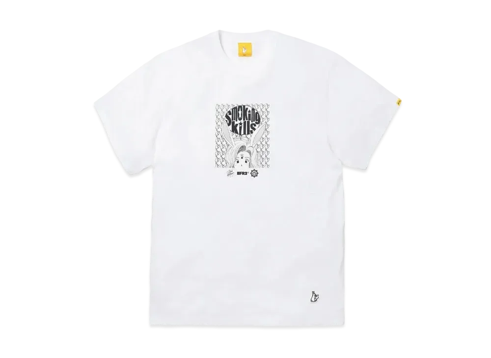 FR2 x Tatsuya Egawa x Shota Nakatsugawa Smoking kills T-shirt "White"