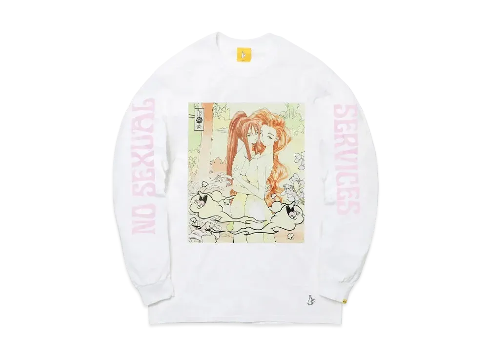 FR2 x Tatsuya Egawa x Shota Nakatsugawa NSS Longsleeve T-shirt "White"