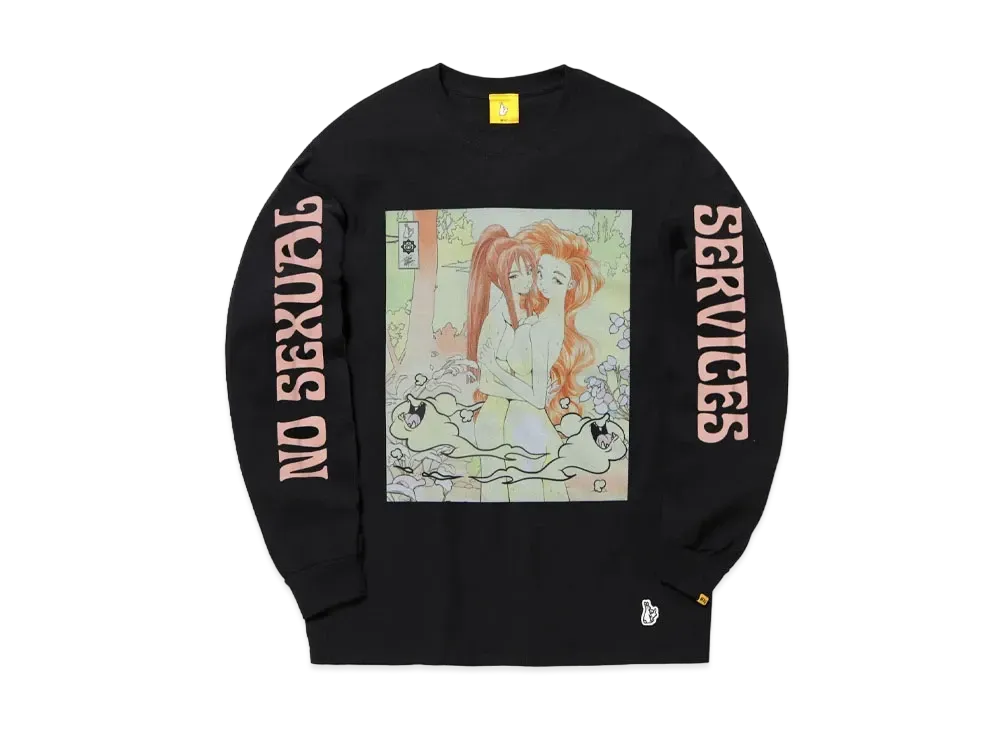 FR2 x Tatsuya Egawa x Shota Nakatsugawa NSS Longsleeve T-shirt "Black"