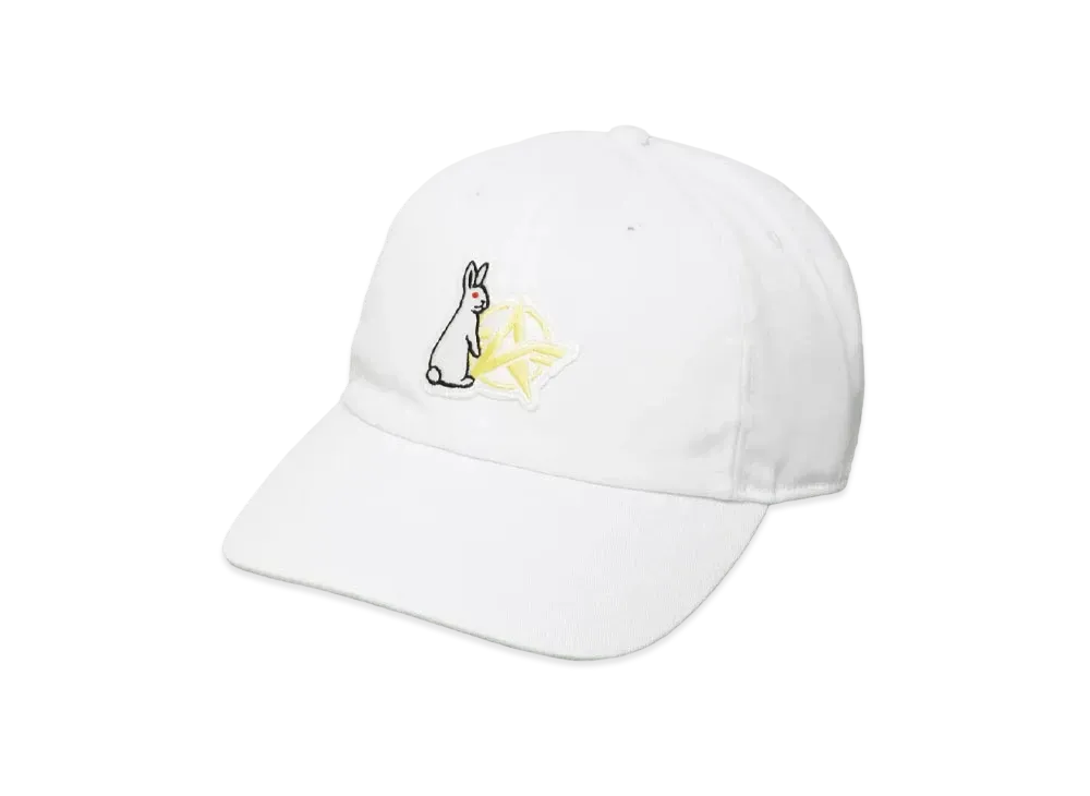 FR2 x Knives Out Six Panel Cap "White"