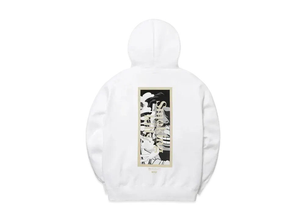 FR2 x ONE PIECE Collaboration Smokers Hoodie CROCODILE ver "White"