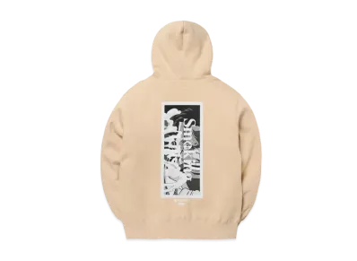 FR2 x ONE PIECE Collaboration Smokers Hoodie CROCODILE ver "Beige"