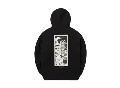 FR2 x ONE PIECE Collaboration Smokers Hoodie CROCODILE ver "Black"