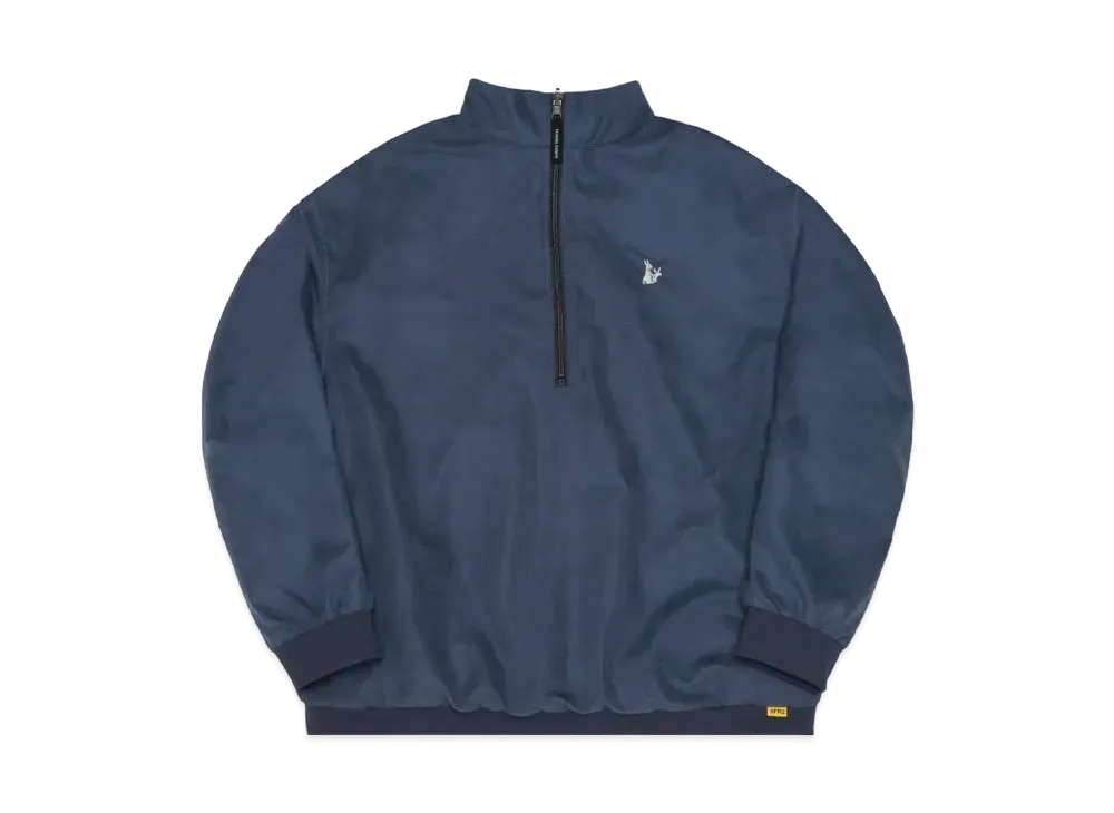 FR2 Icon Embroidery Reversible Half Zip Blouson "Navy"