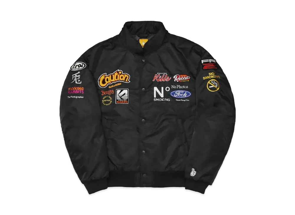 FR2 Nylon Racing Jacket "Black"