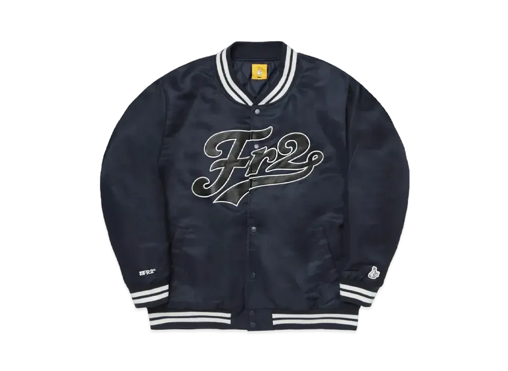 FR2 Satin Jacket "Navy"