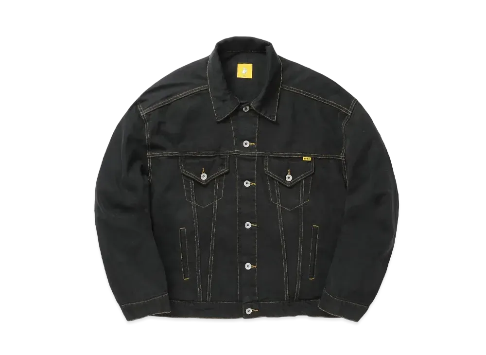 FR2 Garment dye Denim Jacket "Black"