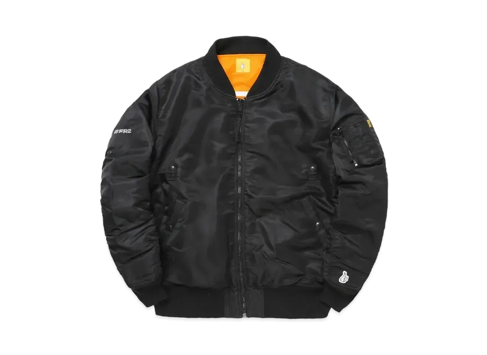 FR2 Reversible Bomber Jacket "Black"