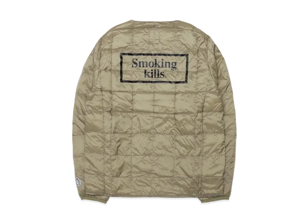 FR2 x TAION Crew Neck Button Down Jacket "Khaki"