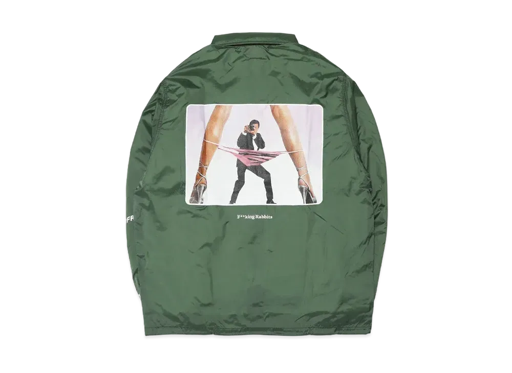 FR2 Spy Nylon Coach Jacket "Green"