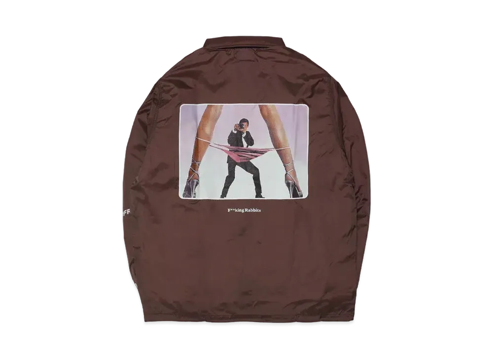 FR2 Spy Nylon Coach Jacket "Burgundy"