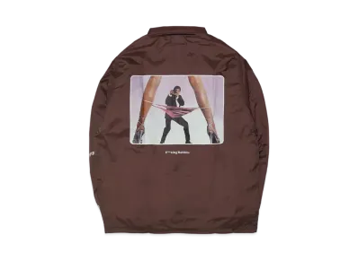 FR2 Spy Nylon Coach Jacket "Burgundy"