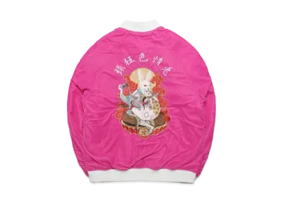 FR2 Velvet Souvenir Jacket "Pink"