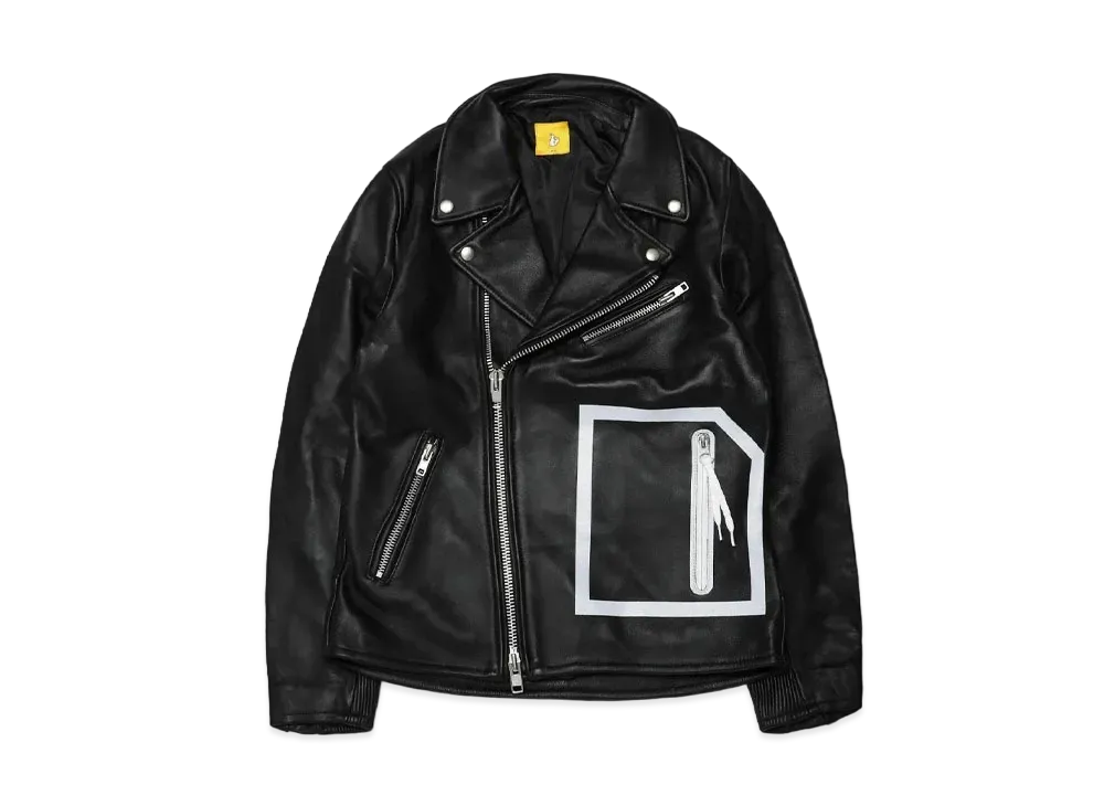 FR2 Sheep Leather Double riders jacket "Black"