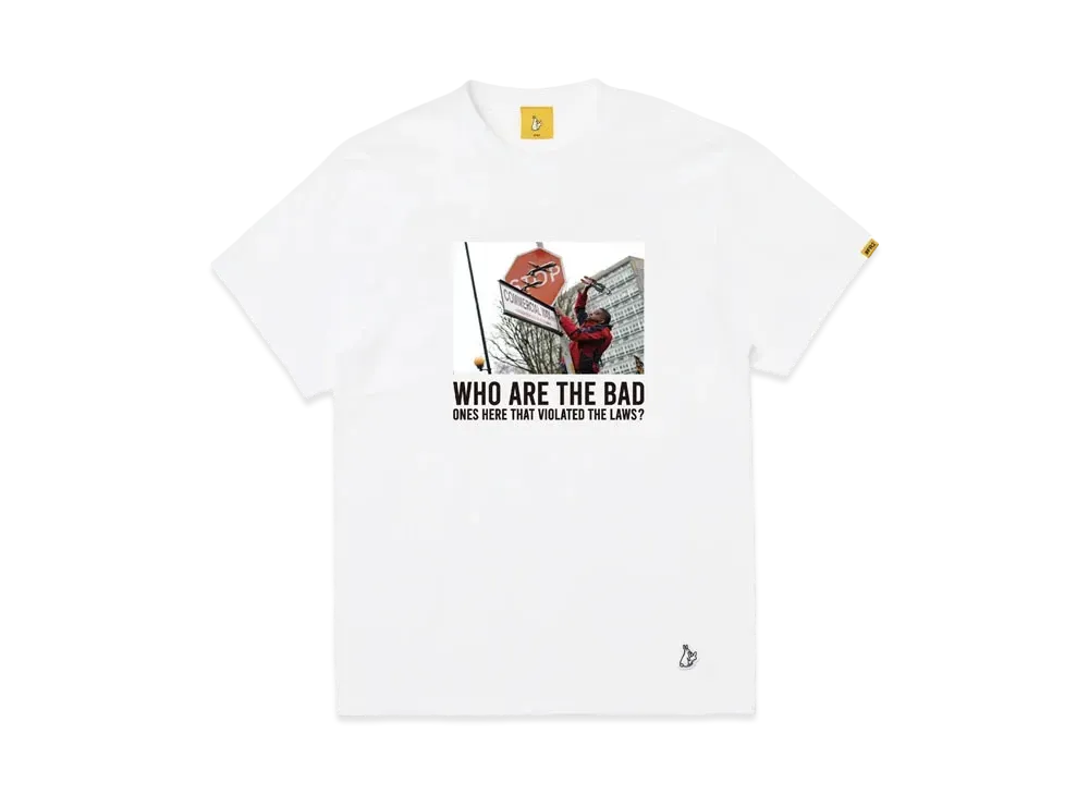 FR2 Who Are The Bad T-shirt "White"