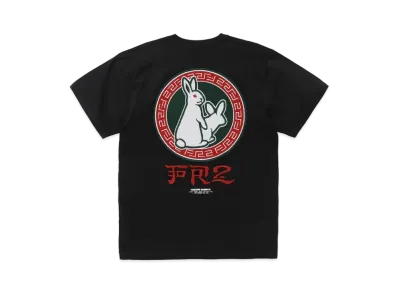 FR2 Round Logo Embroidery T-shirt "Black"