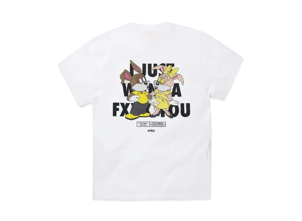FR2 I Just Wanna Kiss You T-shirt "White"