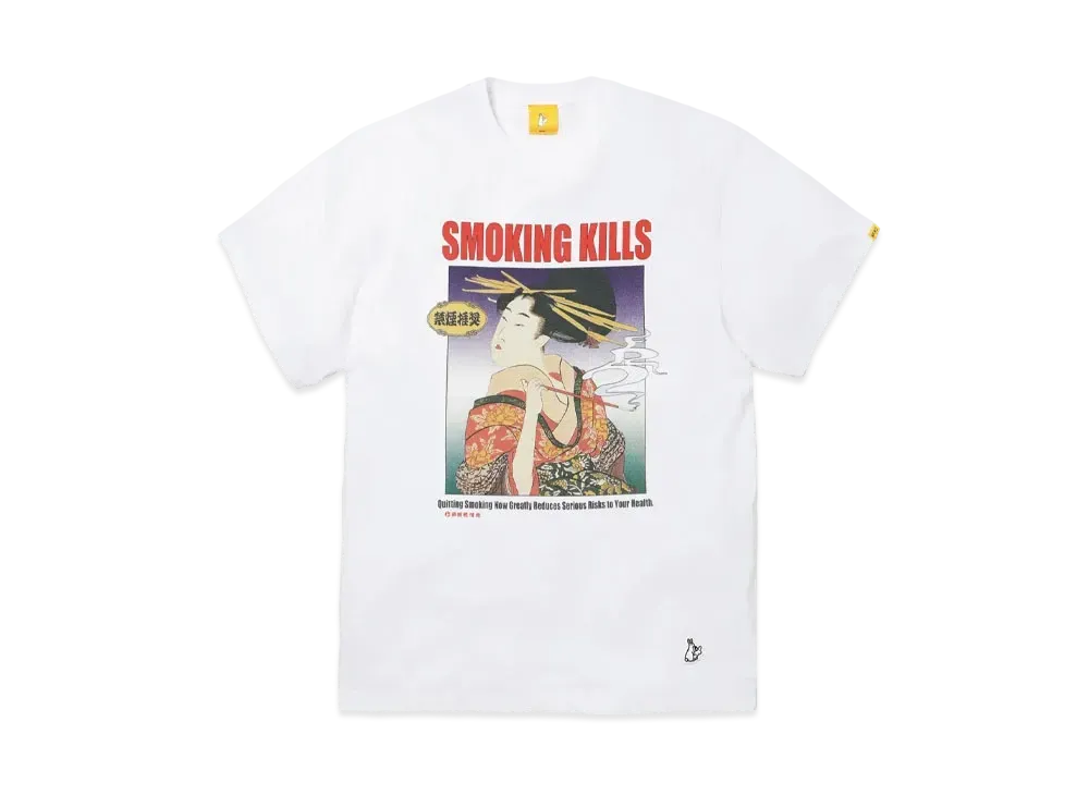 FR2 Smoking cessation recommended T-shirt "White"