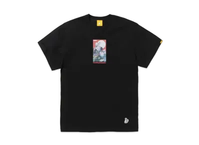 FR2 Rabbits Hanafuda T-shirt "Black"