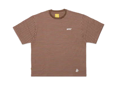 FR2 Mulch Stripe T-shirt "Brown"