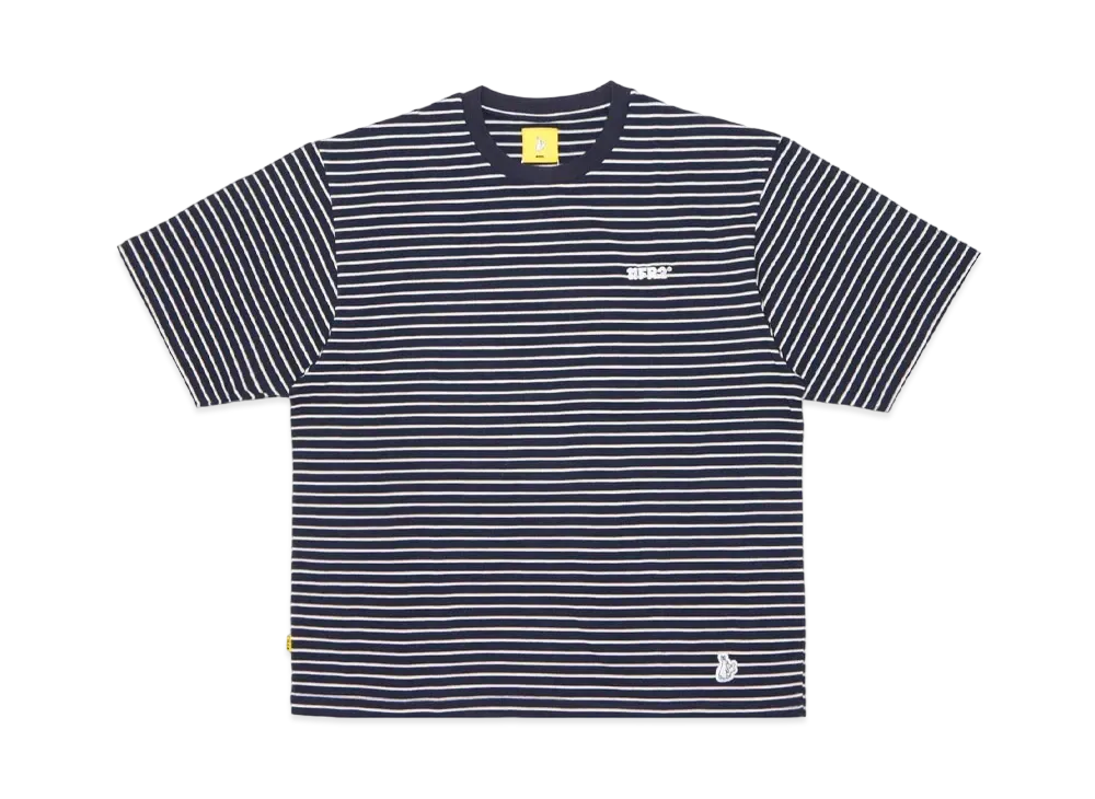 FR2 Mulch Stripe T-shirt "Navy"