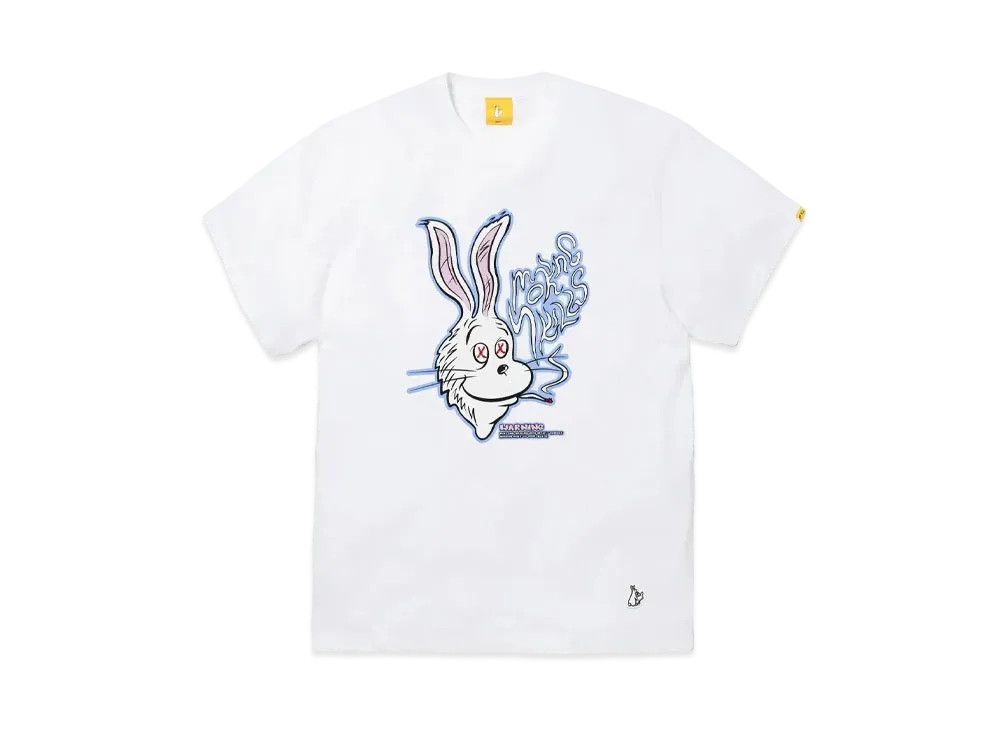 FR2 Rabbit Smoke T-shirt "White"