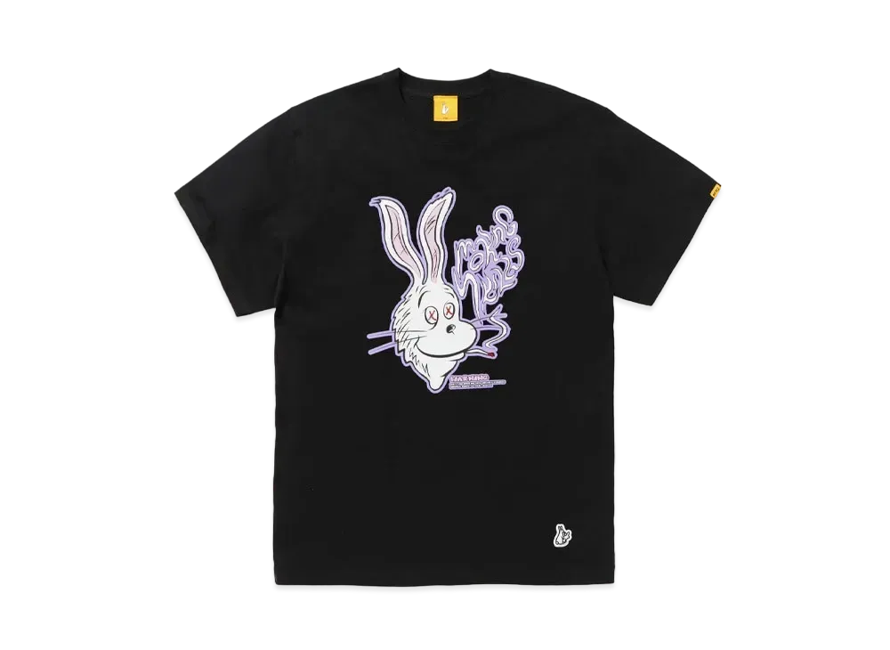 FR2 Rabbit Smoke T-shirt "Black"