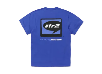 FR2 Player Logo Embroidery T-shirt "Blue"
