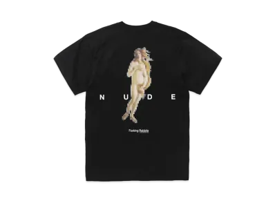 FR2 Pixelated Nude T-shirt "Black"