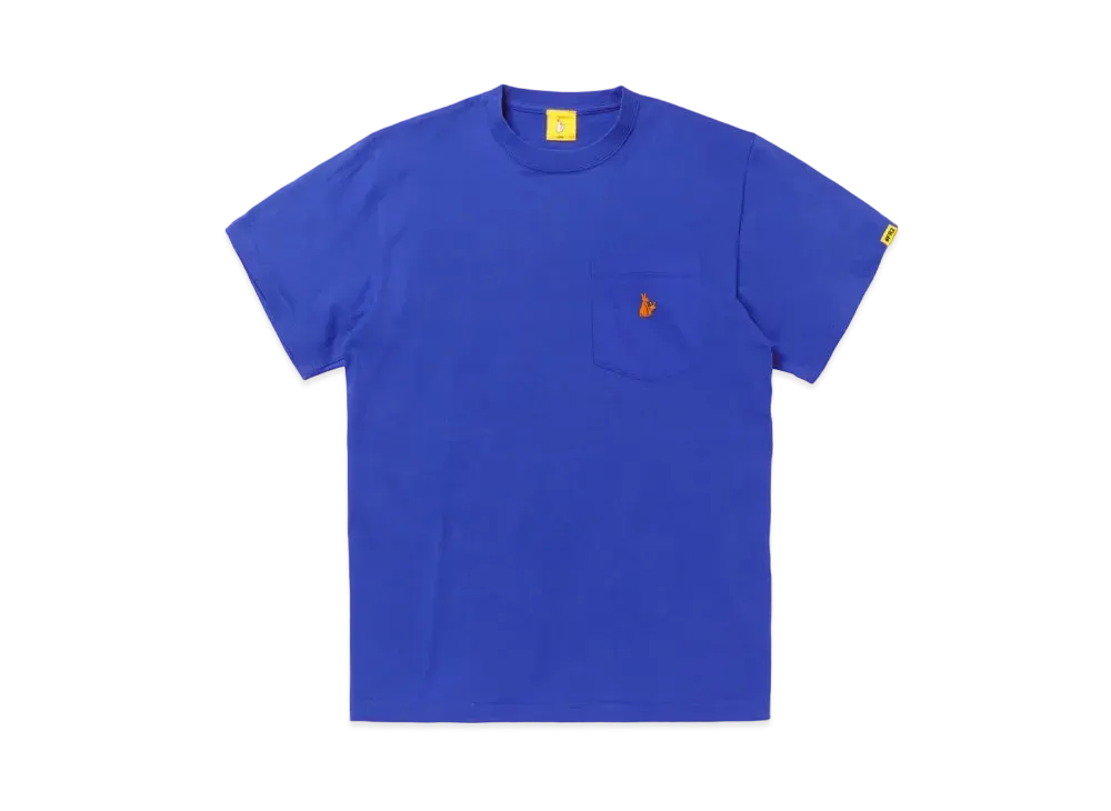 FR2 One point Icon Pocket T-shirt(Blue) "Orange"
